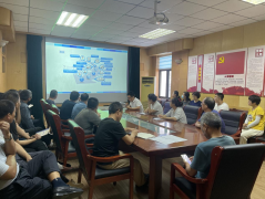 8月5日，聊城市水利工程總公司召開黃河流域生態保護和高質量發展政策法規專業知識大講堂活動，全體在家干部職工參會。 會上，由市場經營處呂合良同志領學了以 加強水利工程建設